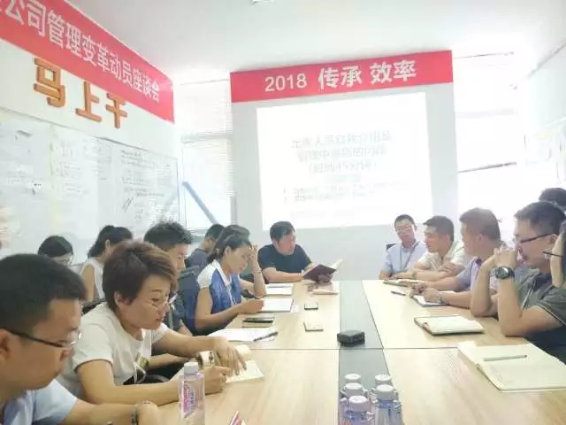 热烈祝贺山东街景店车新能源科技股份有限公司管理变革动员座谈会圆满召开